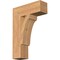 Ekena Millwork Legacy Block Smooth Bracket, Western Red Cedar, 5 1/2"W x 18"D x 26"H BKT06X18X26LEC05SWR - alternate 1